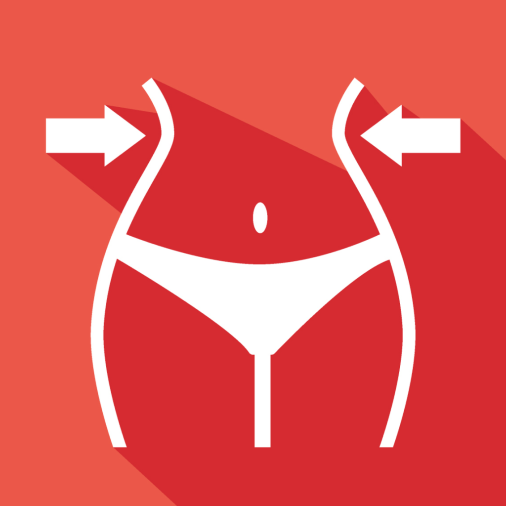 shredded abs icon