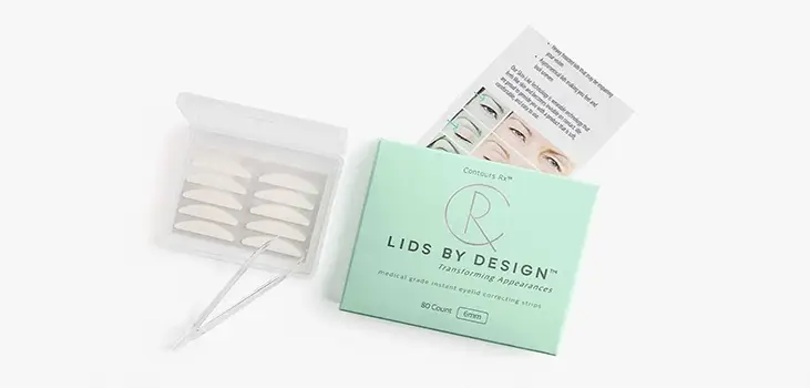 contours rx packaging on white background