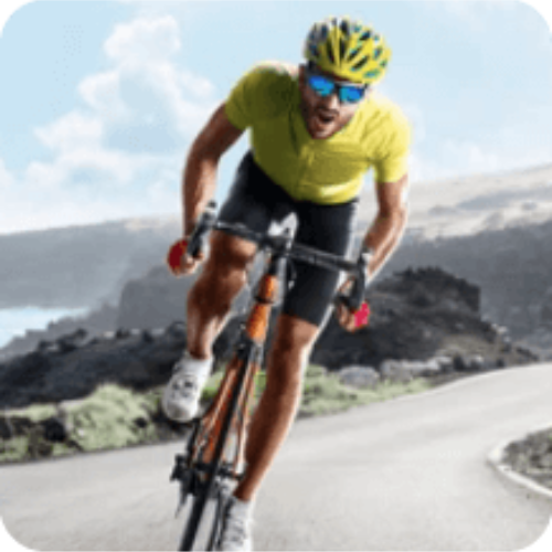 inductivv guy cycling
